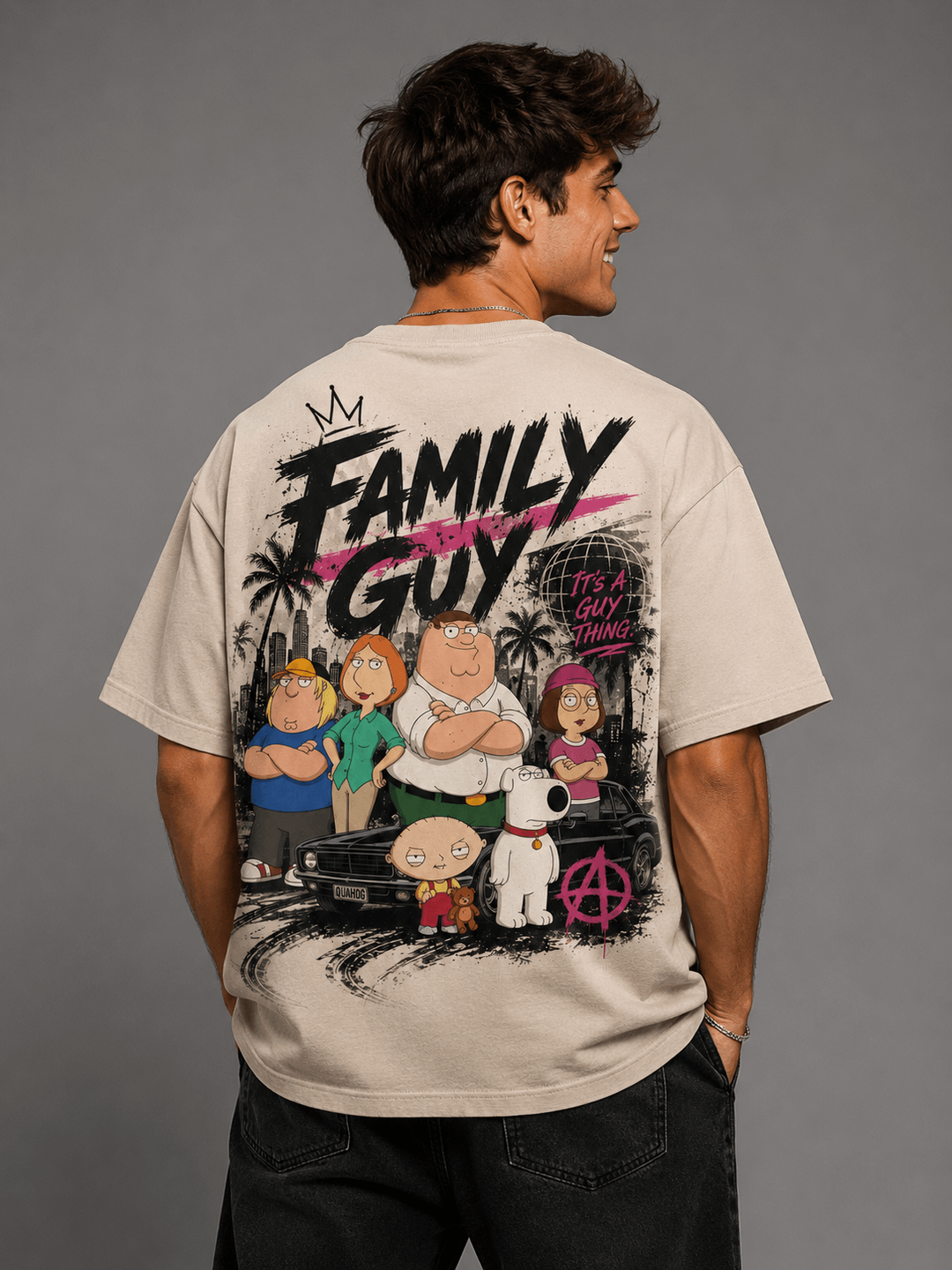 FAMILY GUY — white shirt mockup
