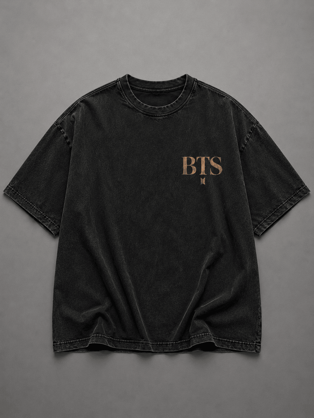 BTS — black shirt mockup