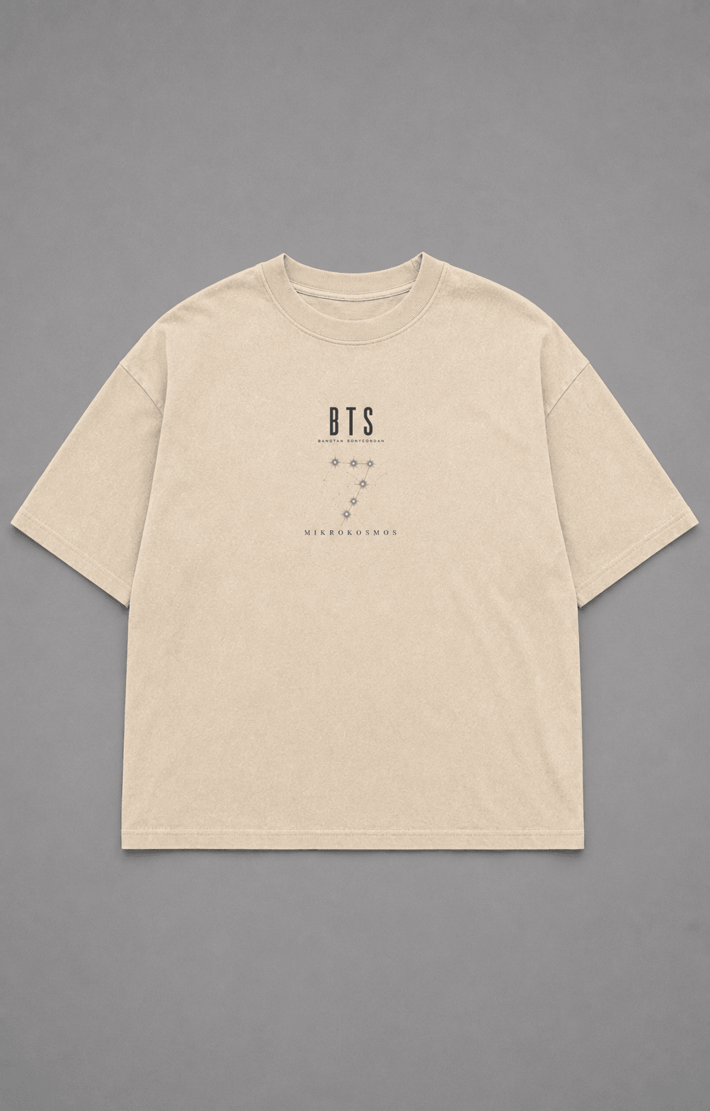 BTS — white shirt mockup