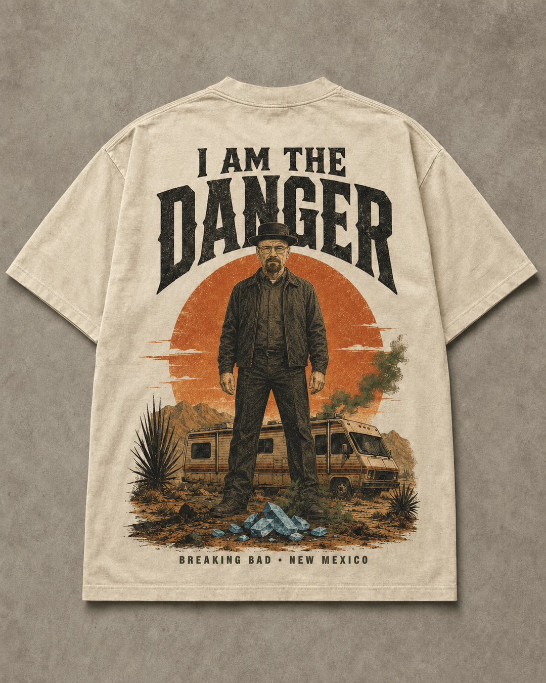 BREAKING BAD — white shirt mockup