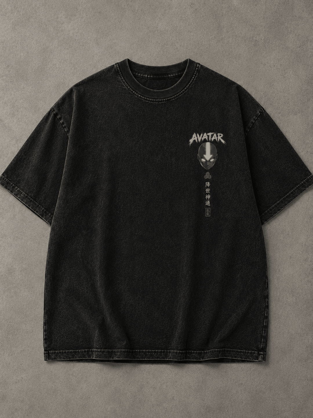 AVATAR AANG: THE LAST AIRBENDER — black shirt mockup