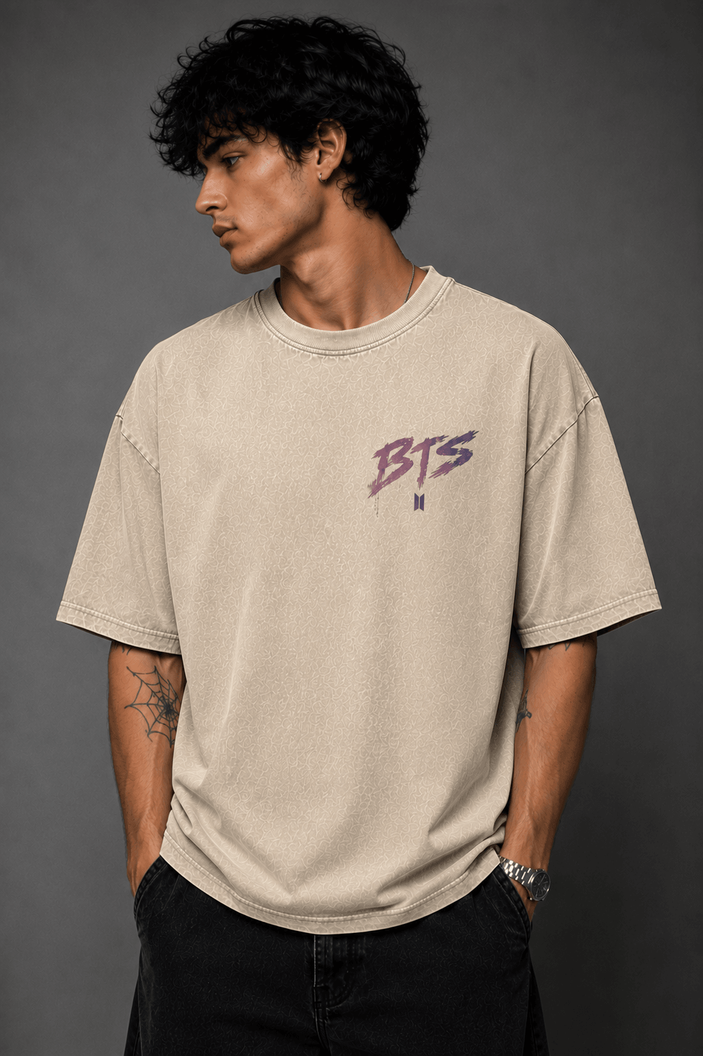 BTS — white shirt mockup