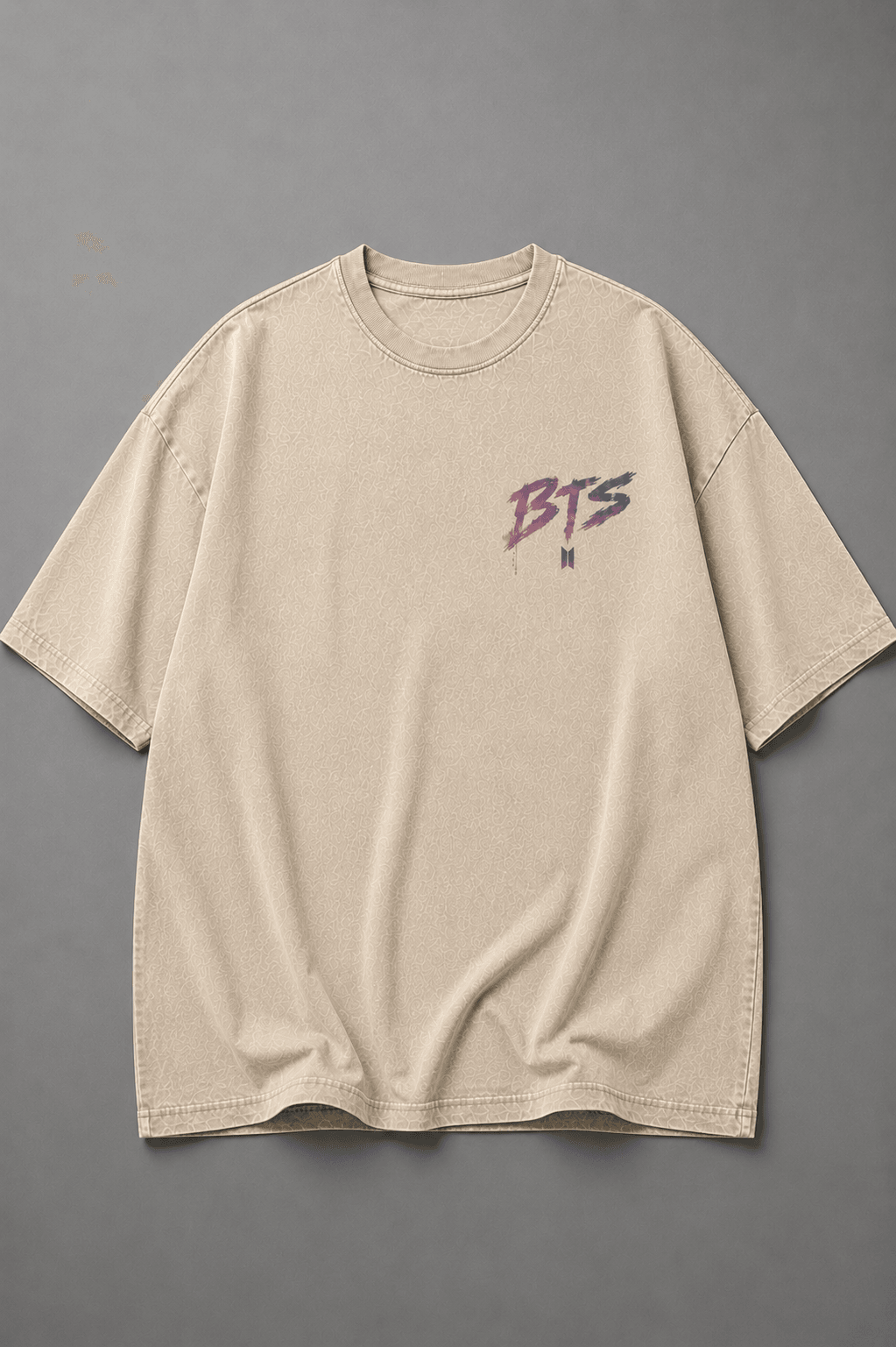 BTS — white shirt mockup