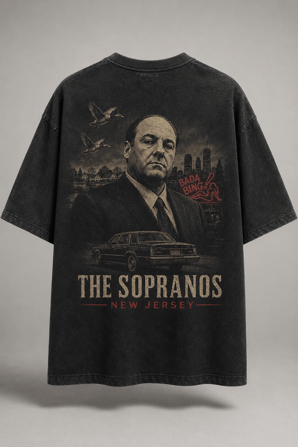 THE SOPRANOS — black shirt mockup