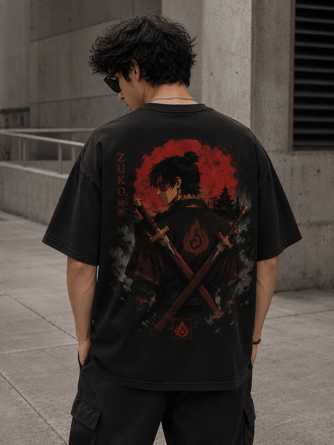 AVATAR AANG: THE LAST AIRBENDER — black shirt mockup