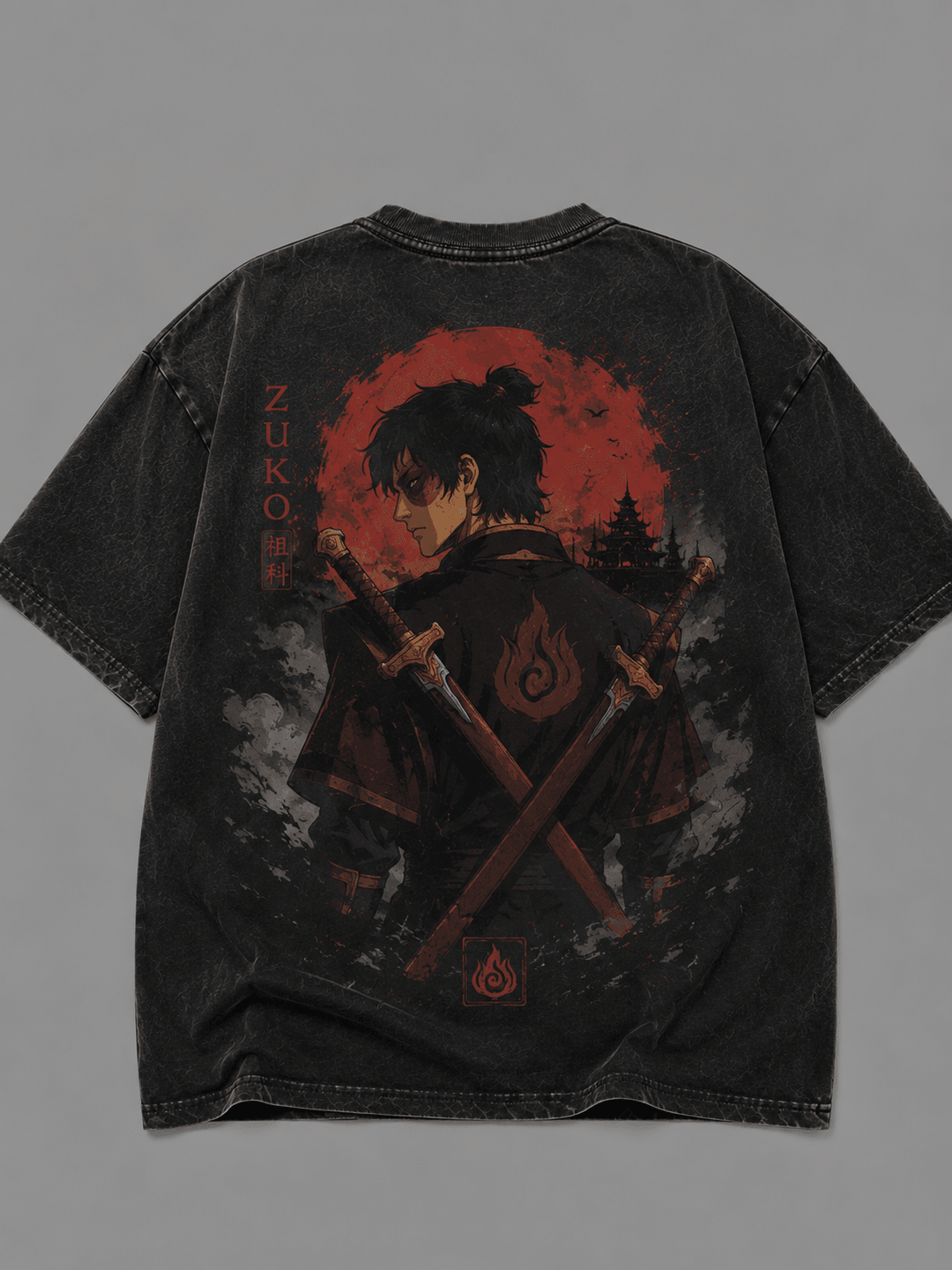 AVATAR AANG: THE LAST AIRBENDER — black shirt mockup