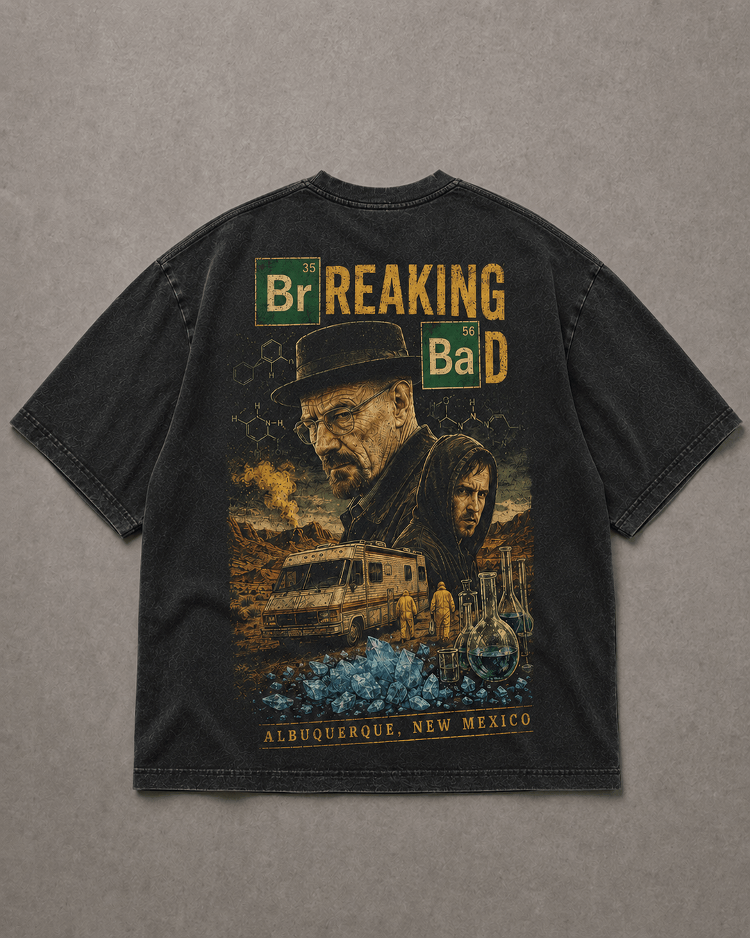 BREAKING BAD — black shirt mockup