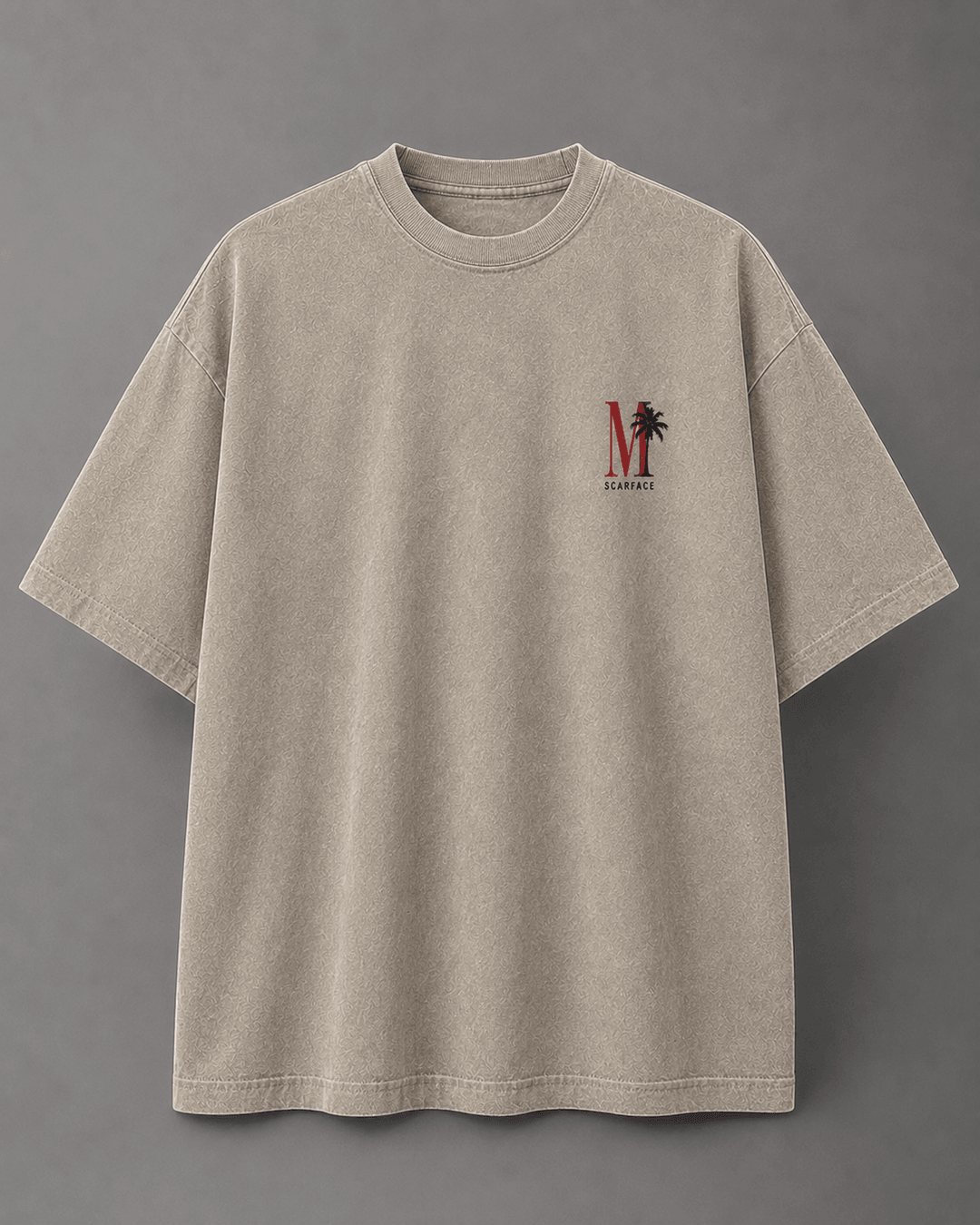 SCARFACE — white shirt mockup
