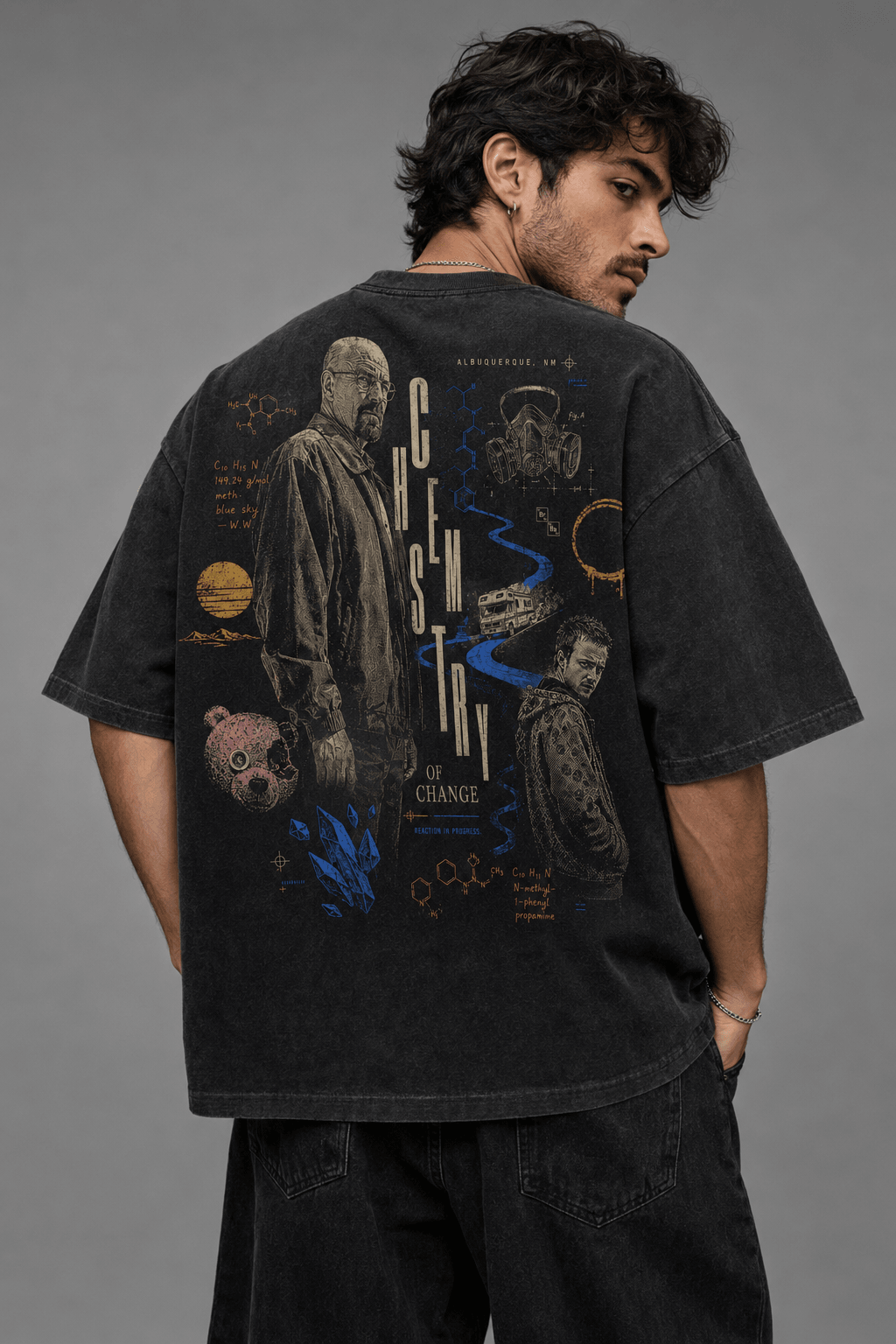 BREAKING BAD — black shirt mockup