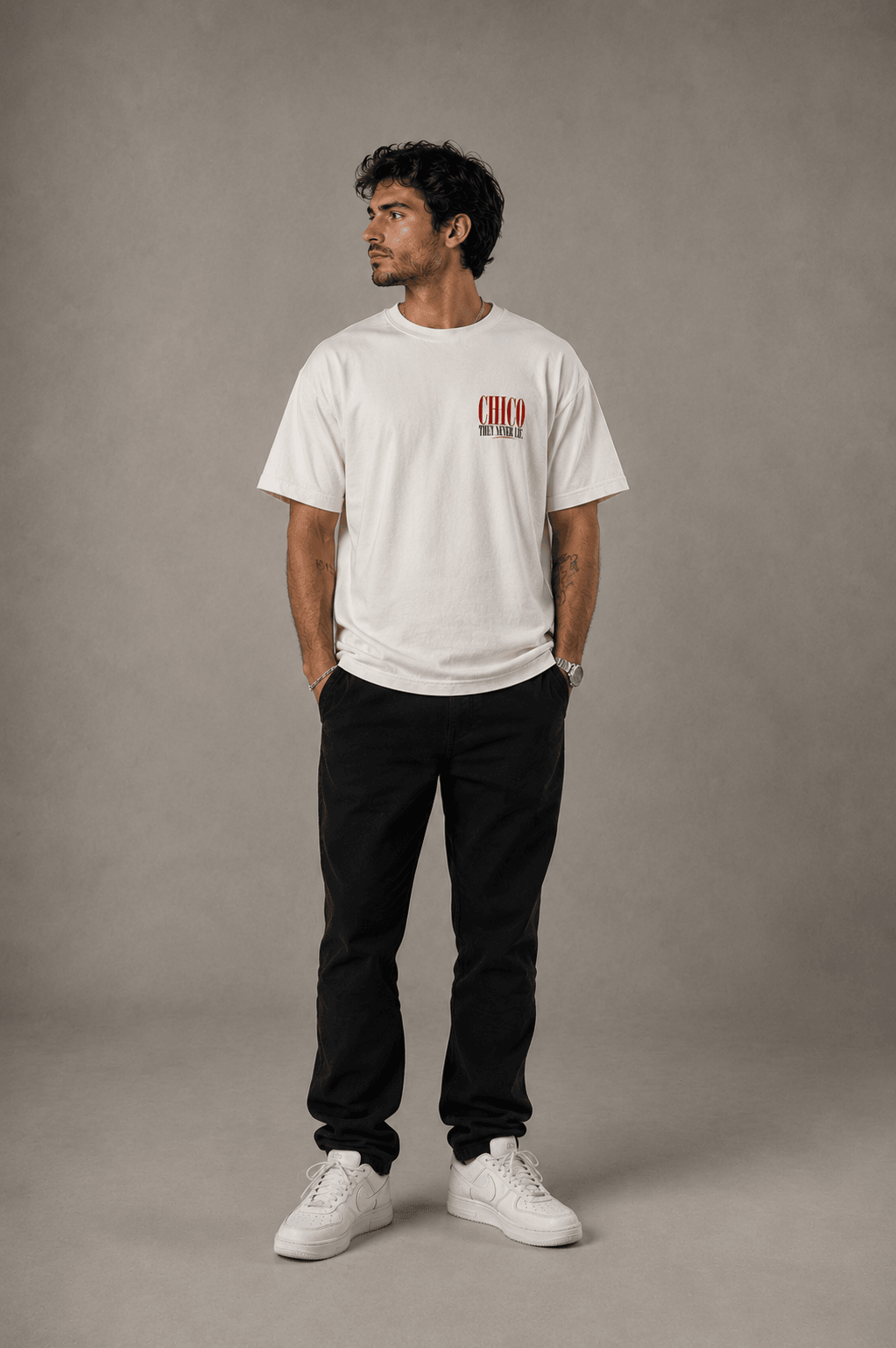 SCARFACE — white shirt mockup