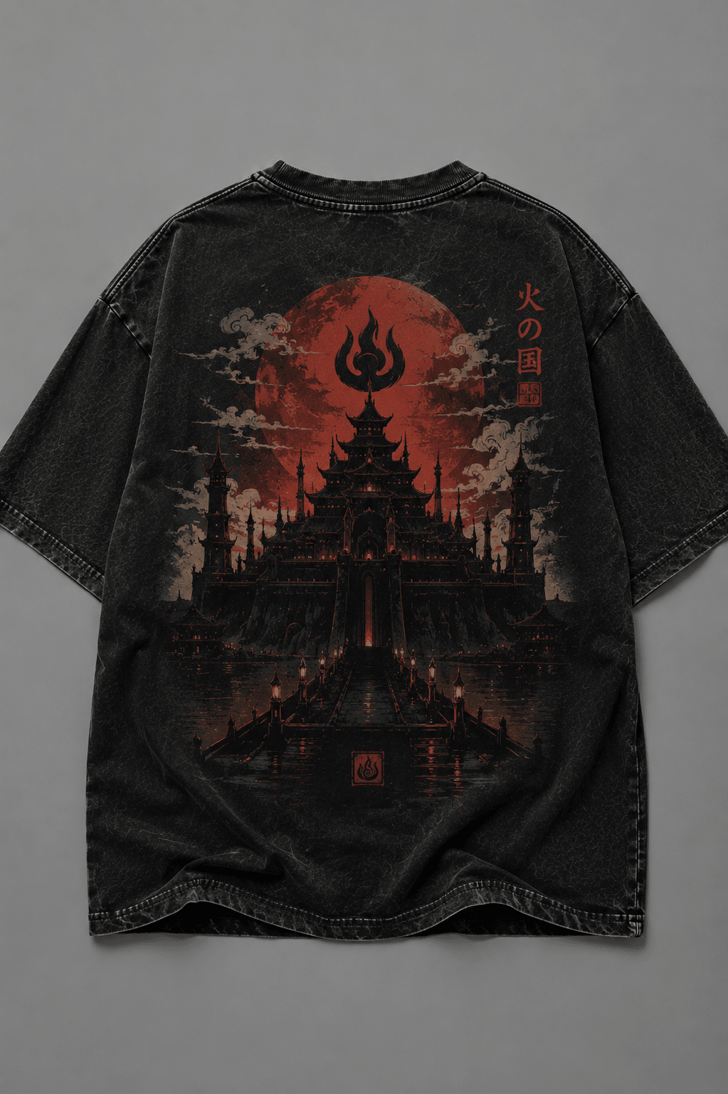 AVATAR AANG: THE LAST AIRBENDER — black shirt mockup