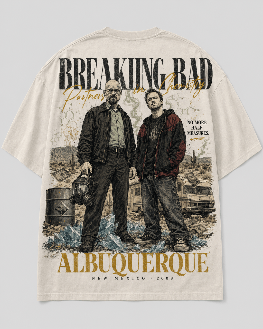 BREAKING BAD — white shirt mockup