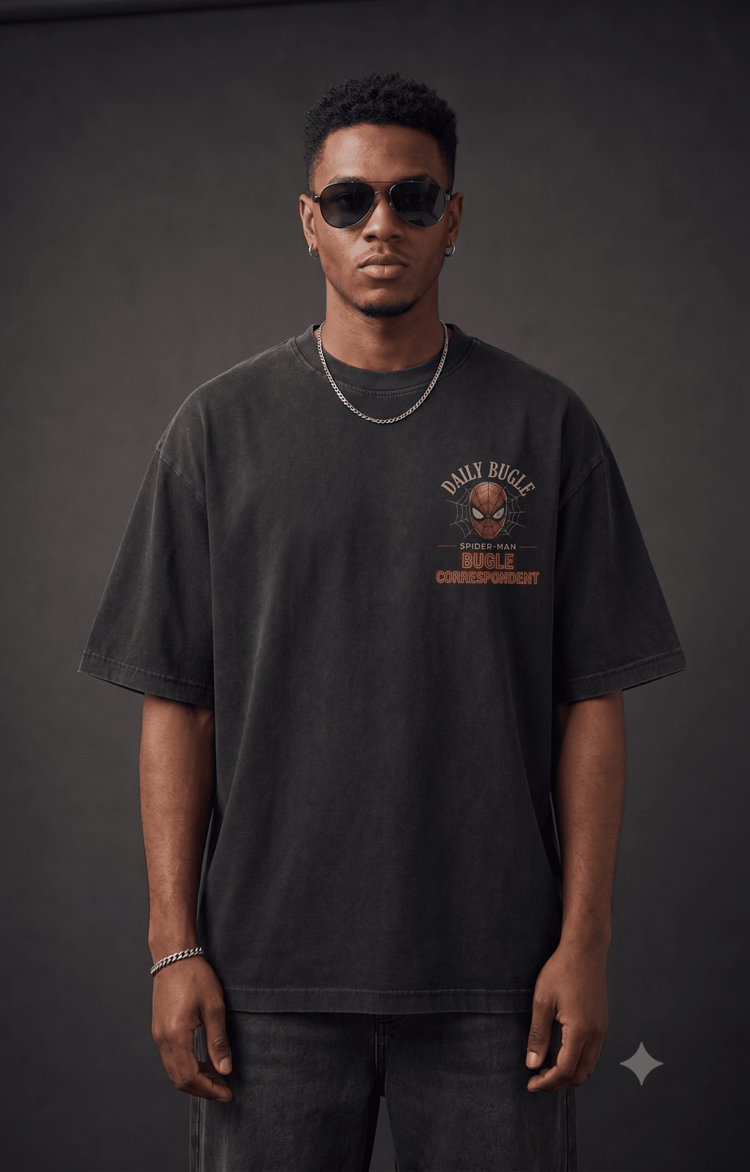 SPIDERMAN — black shirt mockup