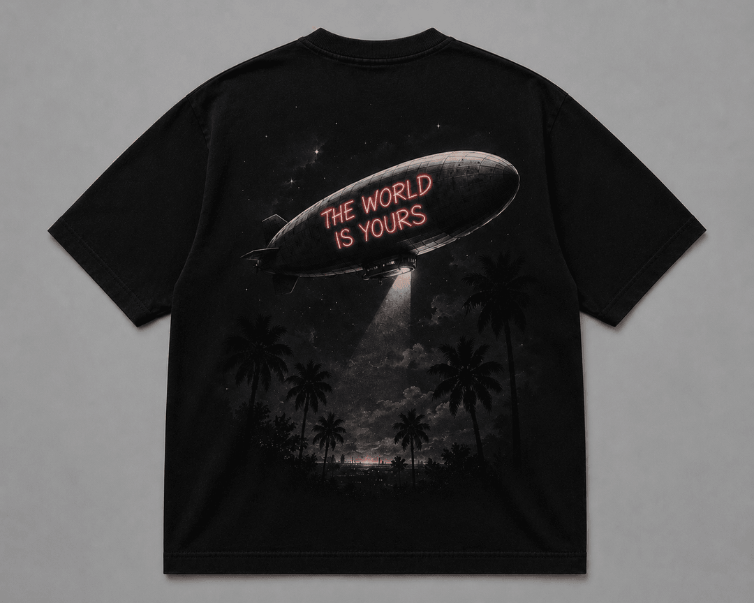 SCARFACE — black shirt mockup