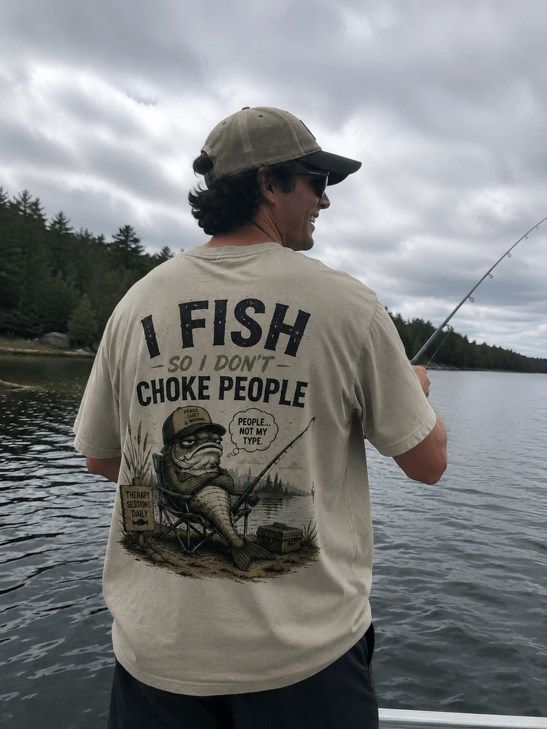 GONE FISHING