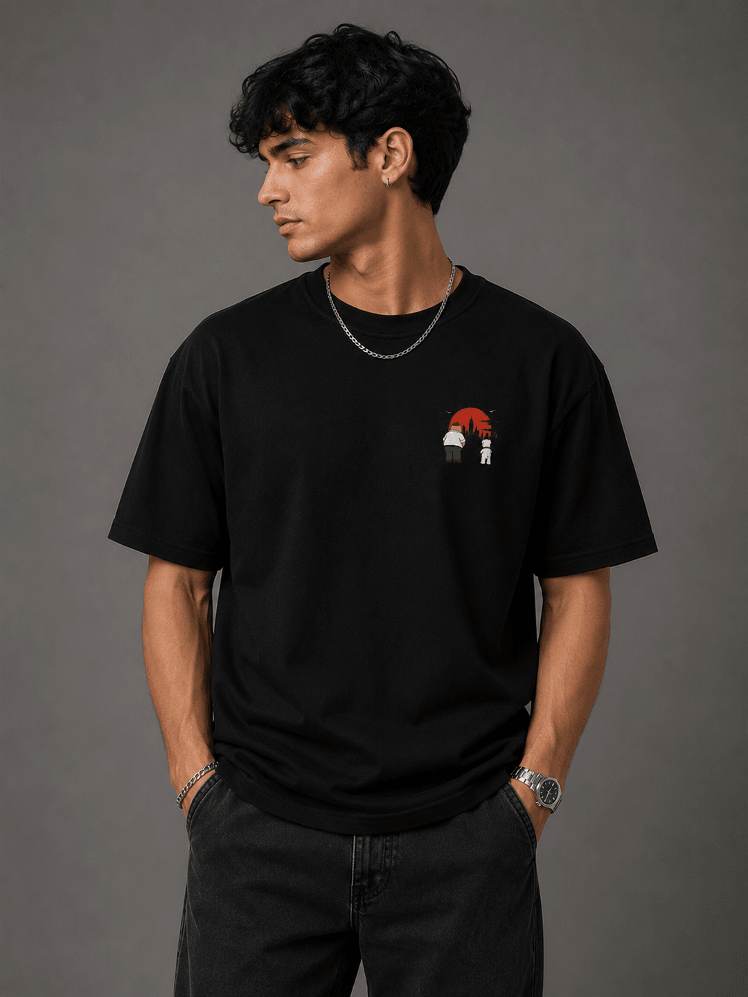 FAMILY GUY — black shirt mockup