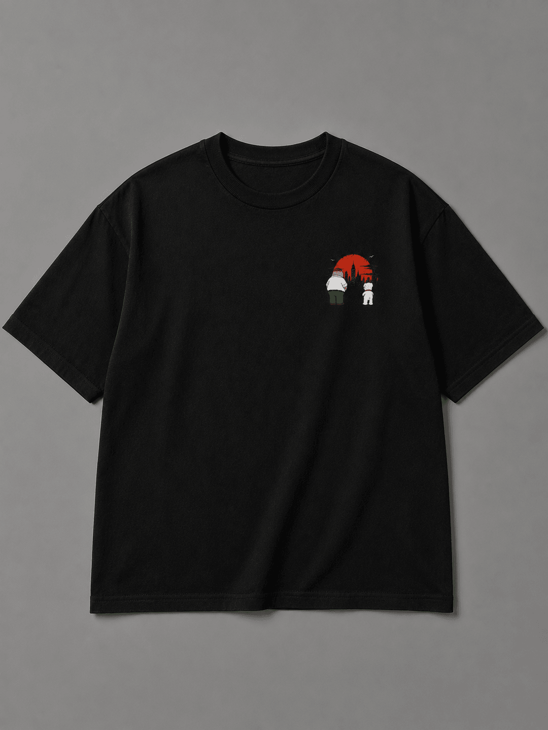 FAMILY GUY — black shirt mockup