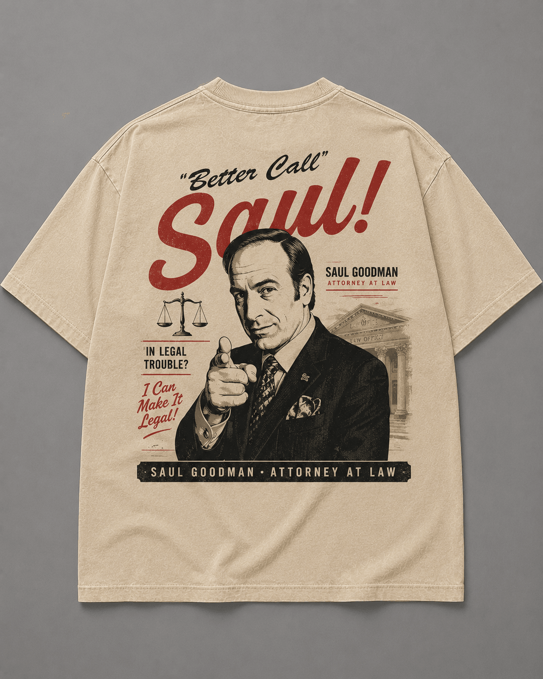 BREAKING BAD — white shirt mockup