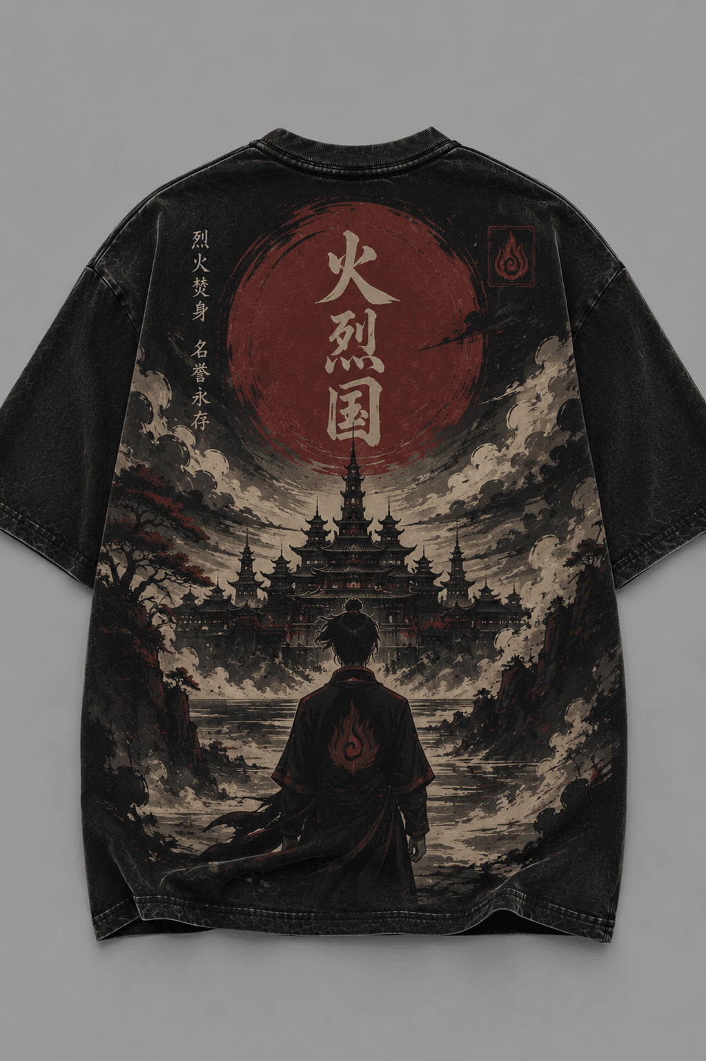 AVATAR AANG: THE LAST AIRBENDER — black shirt mockup