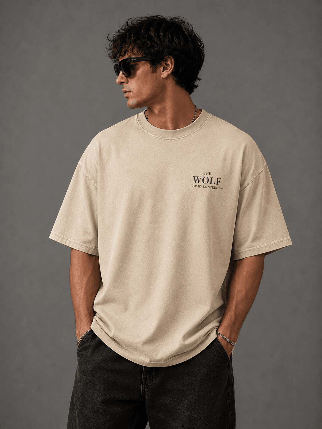 WOLF OF WALL STREET — white shirt mockup