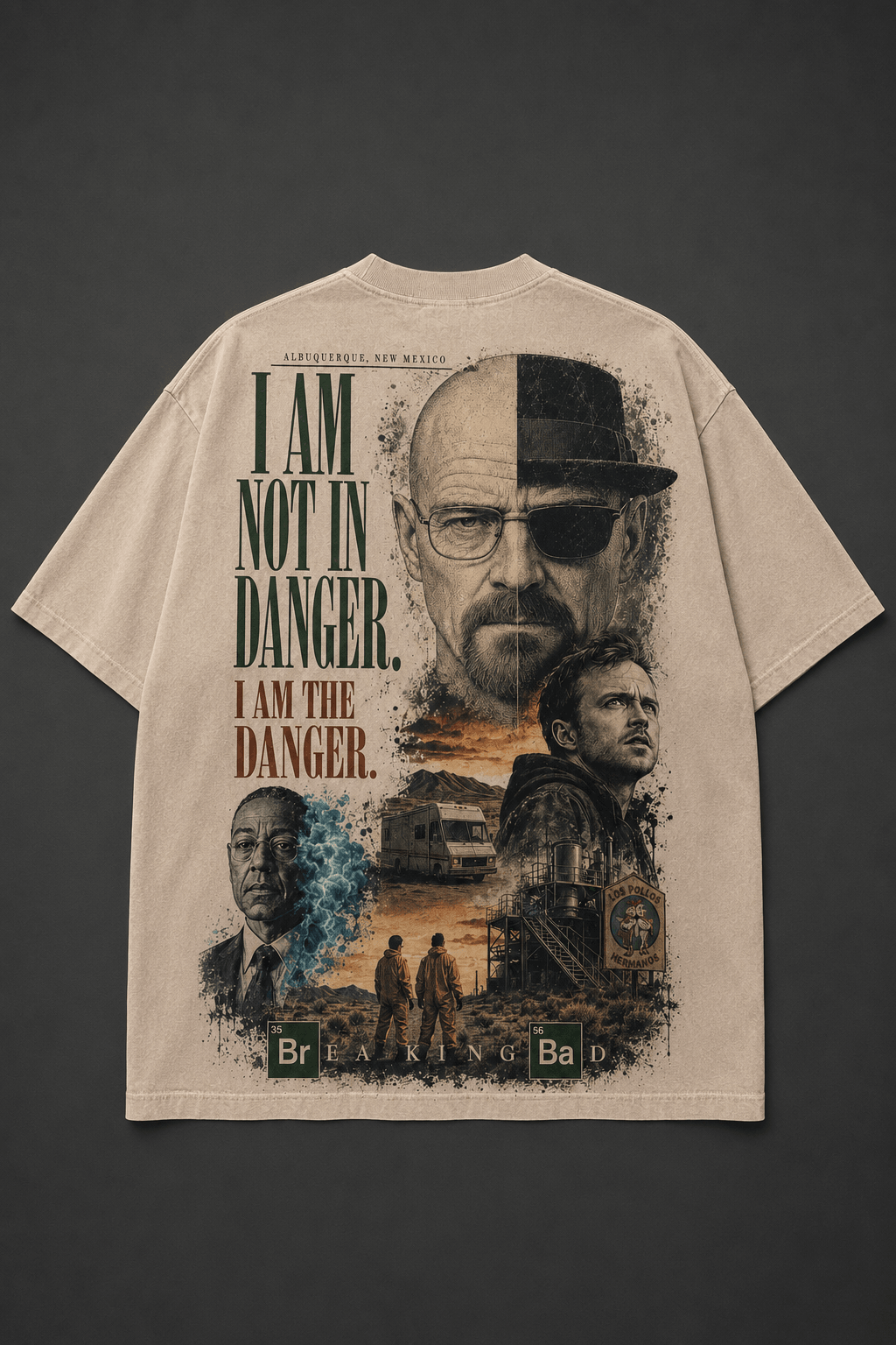 BREAKING BAD — white shirt mockup
