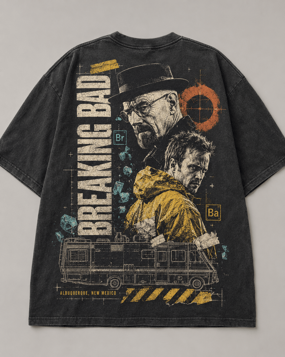 BREAKING BAD — black shirt mockup