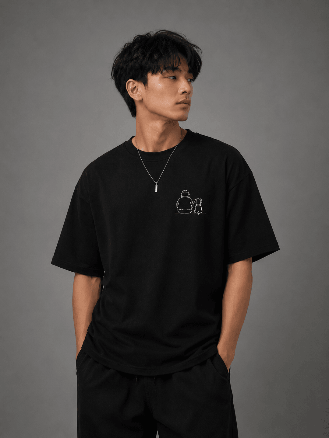 FAMILY GUY — black shirt mockup