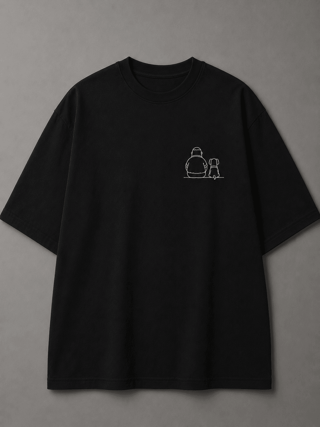 FAMILY GUY — black shirt mockup