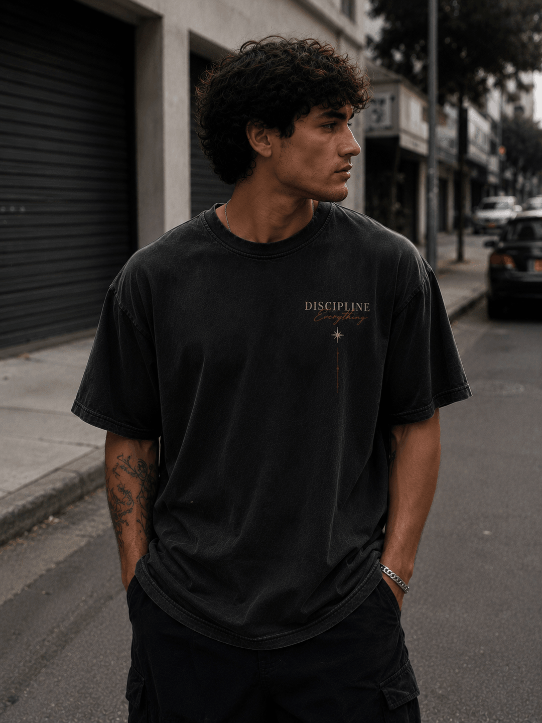 THE ODYSSEY — black shirt mockup