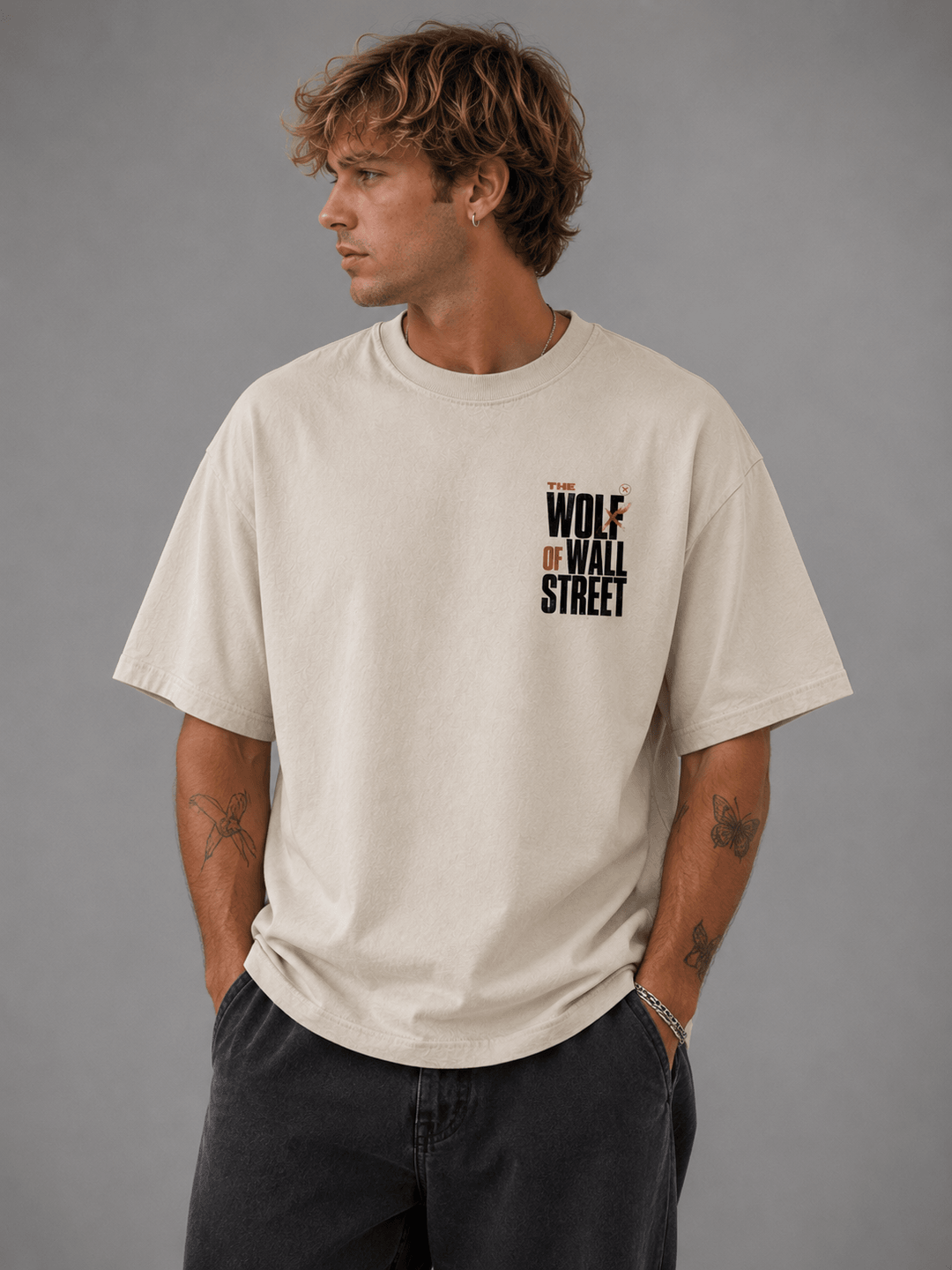 WOLF OF WALL STREET — white shirt mockup
