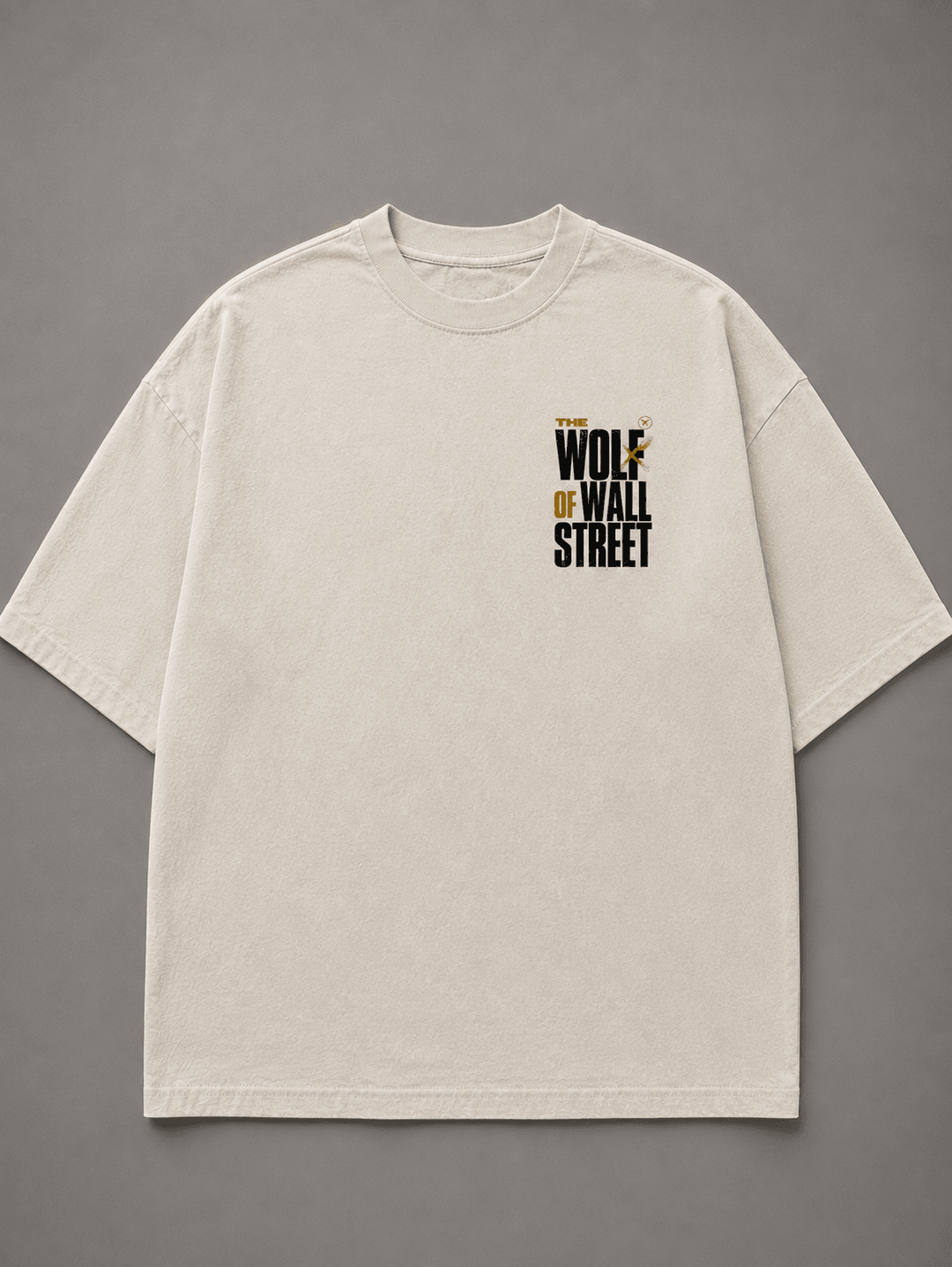 WOLF OF WALL STREET — white shirt mockup