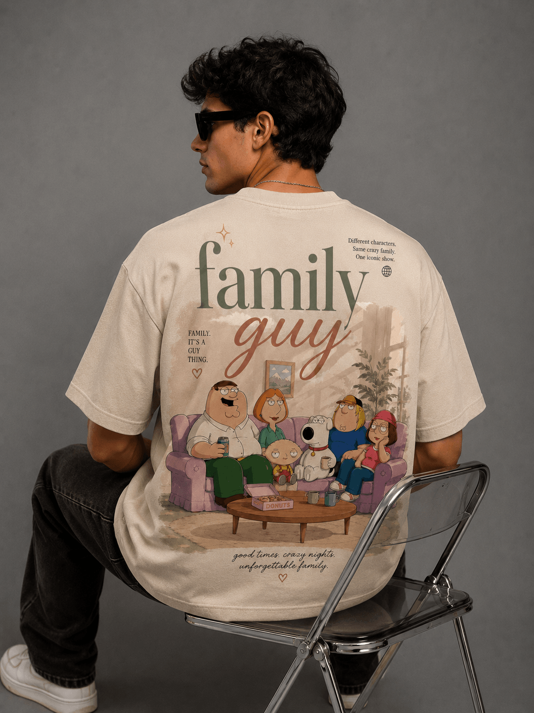 FAMILY GUY — white shirt mockup
