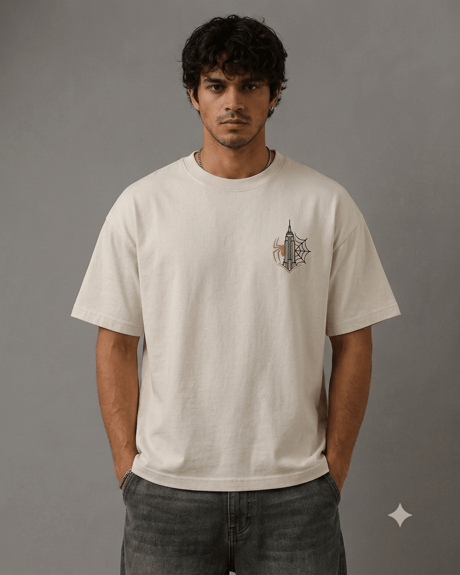 SPIDERMAN — white shirt mockup