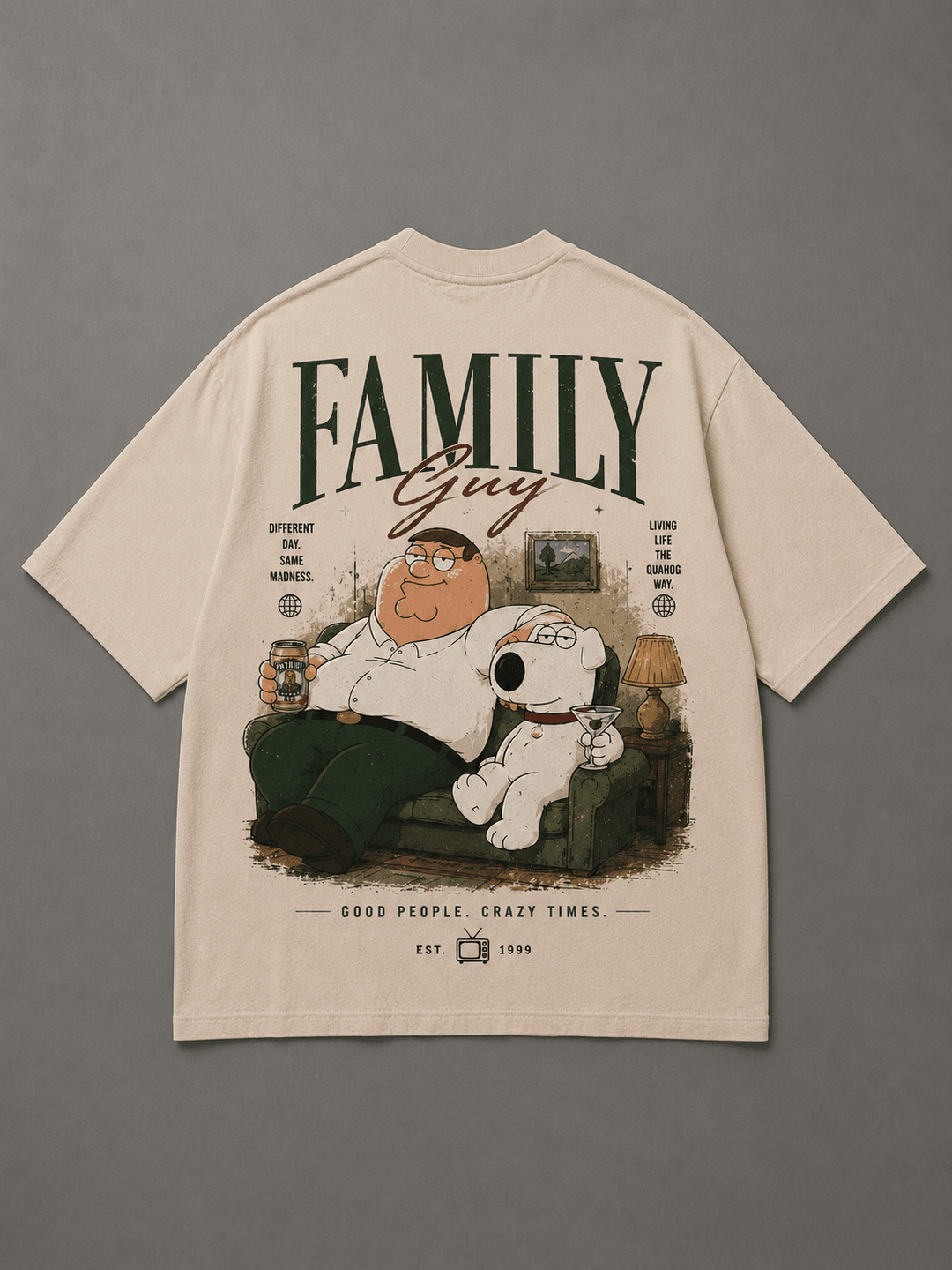 FAMILY GUY — white shirt mockup