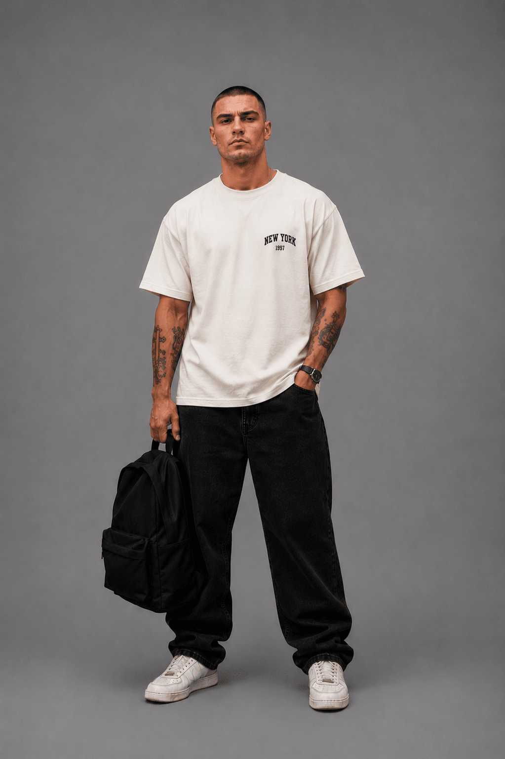 SCARFACE — white shirt mockup