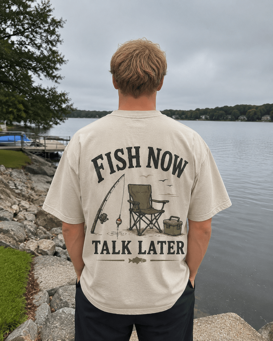 GONE FISHING
