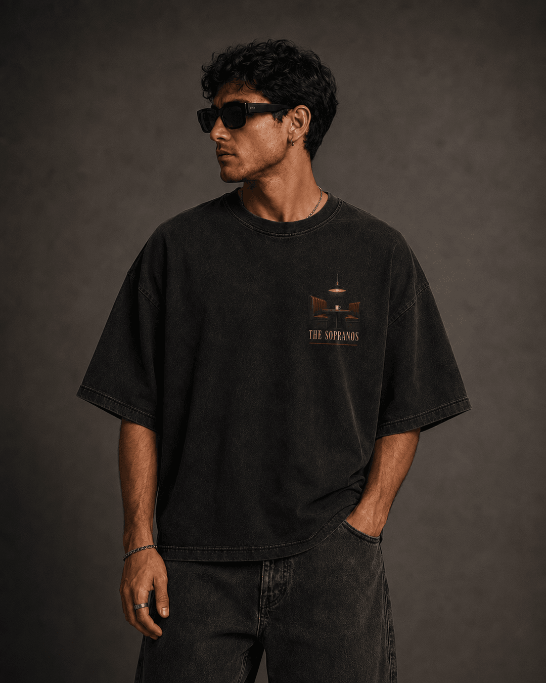 THE SOPRANOS — black shirt mockup