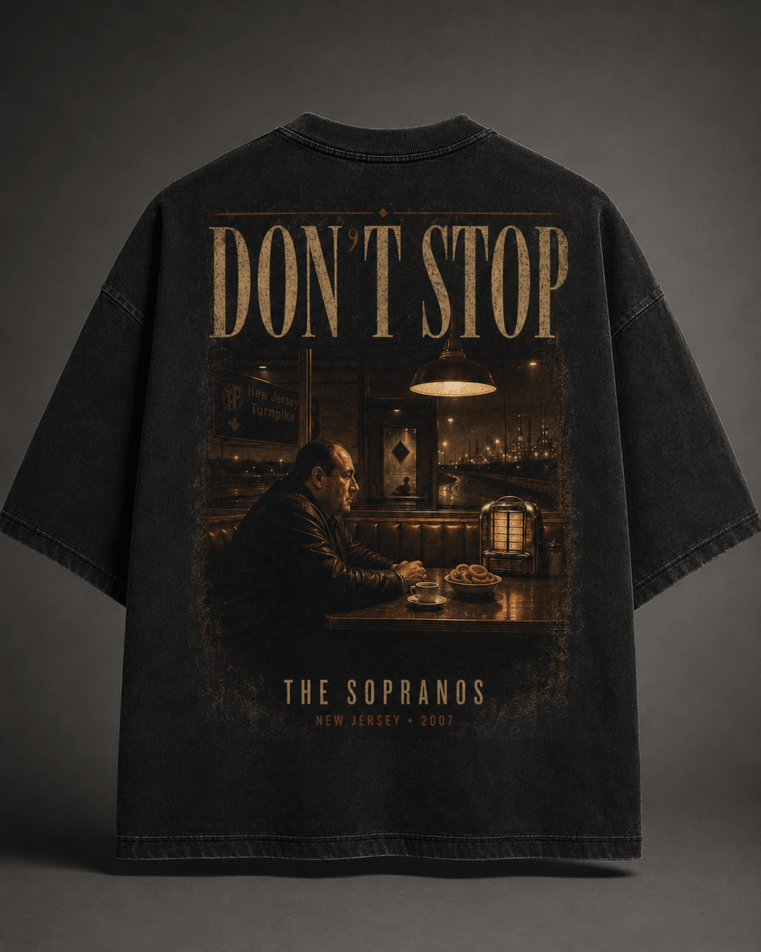 THE SOPRANOS — black shirt mockup