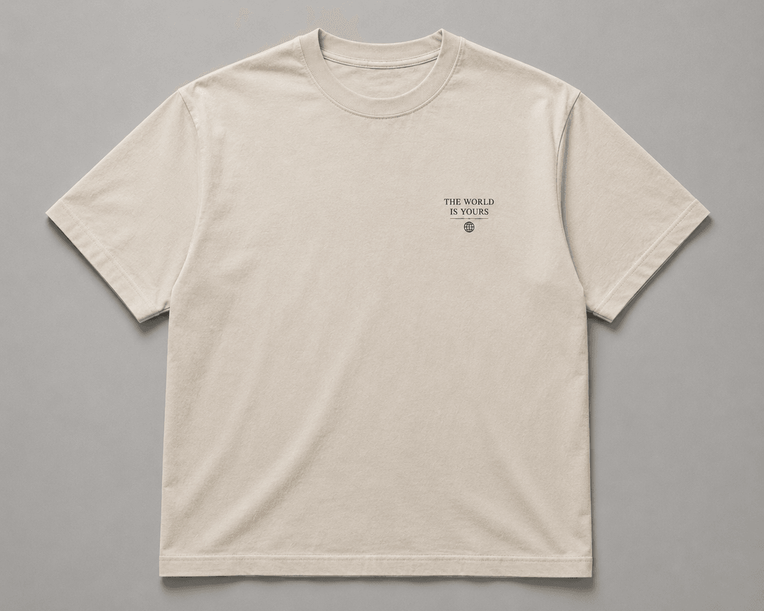 SCARFACE — white shirt mockup