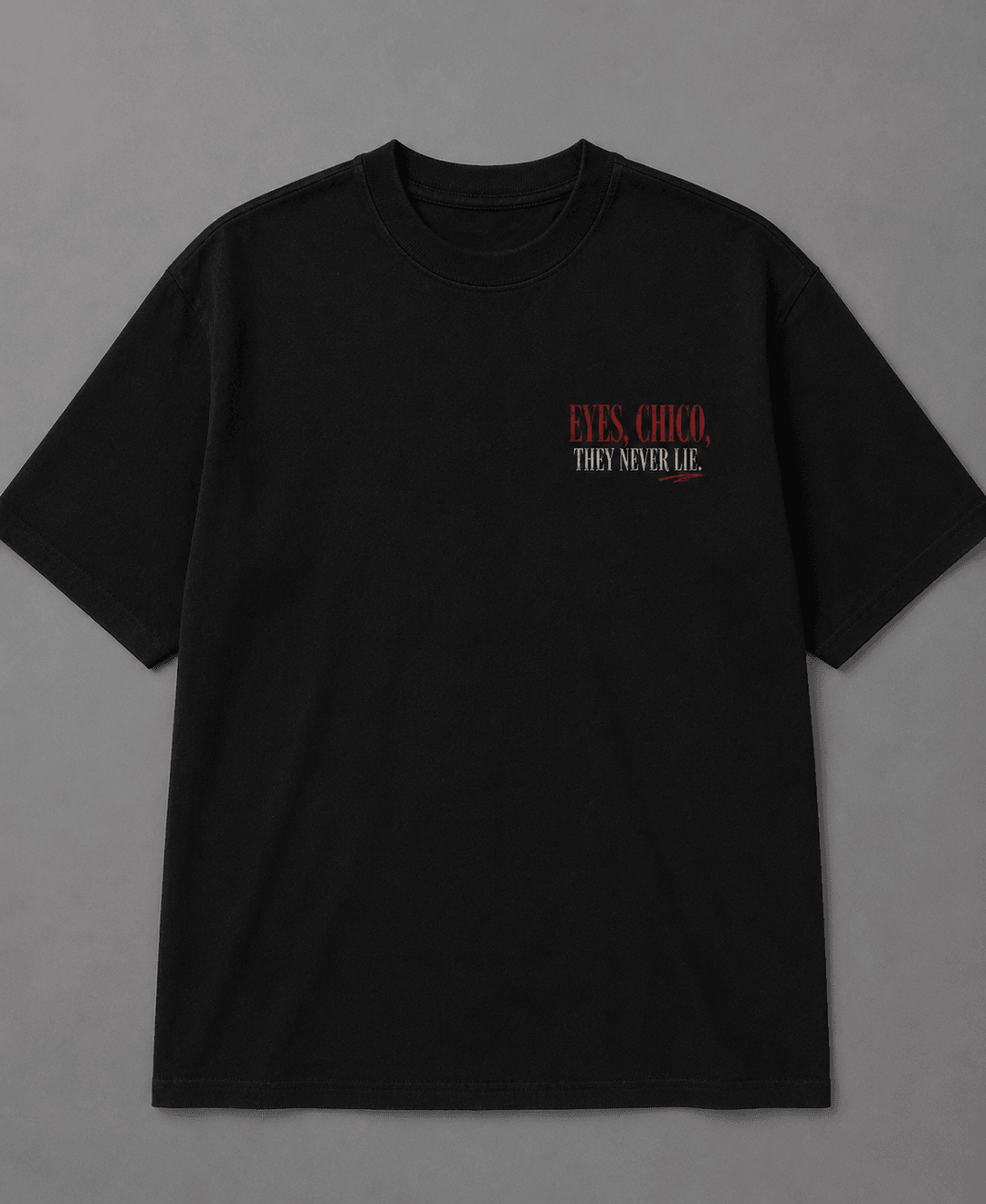 SCARFACE — black shirt mockup