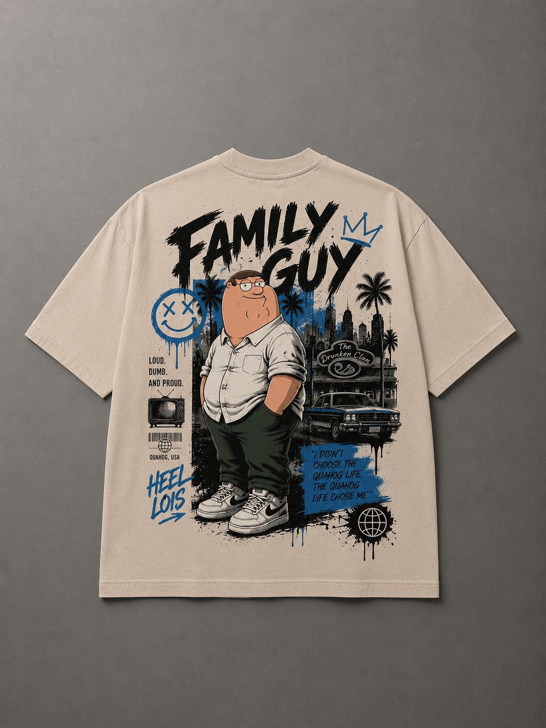 FAMILY GUY — white shirt mockup