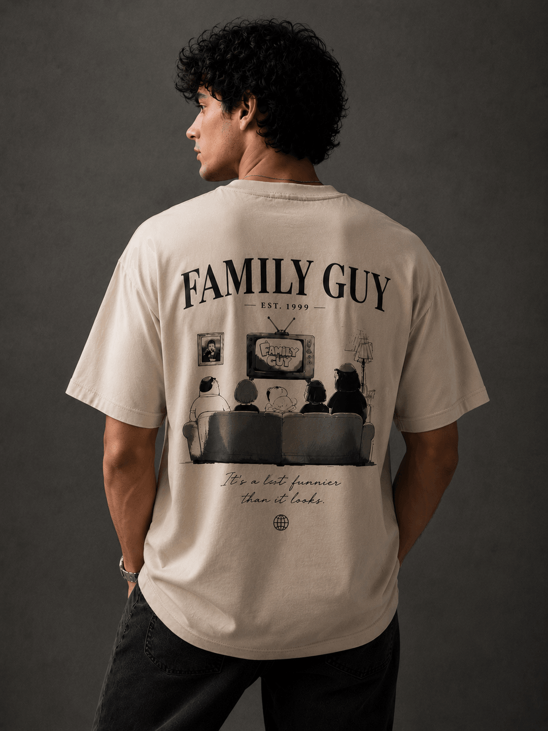 FAMILY GUY — white shirt mockup