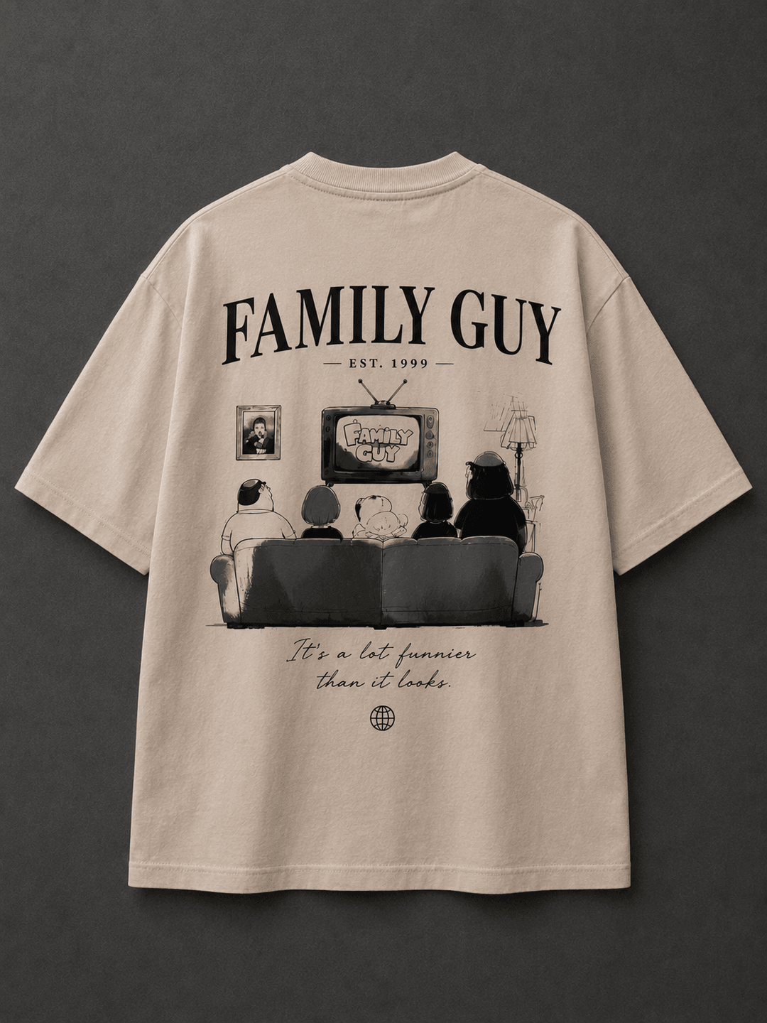 FAMILY GUY — white shirt mockup