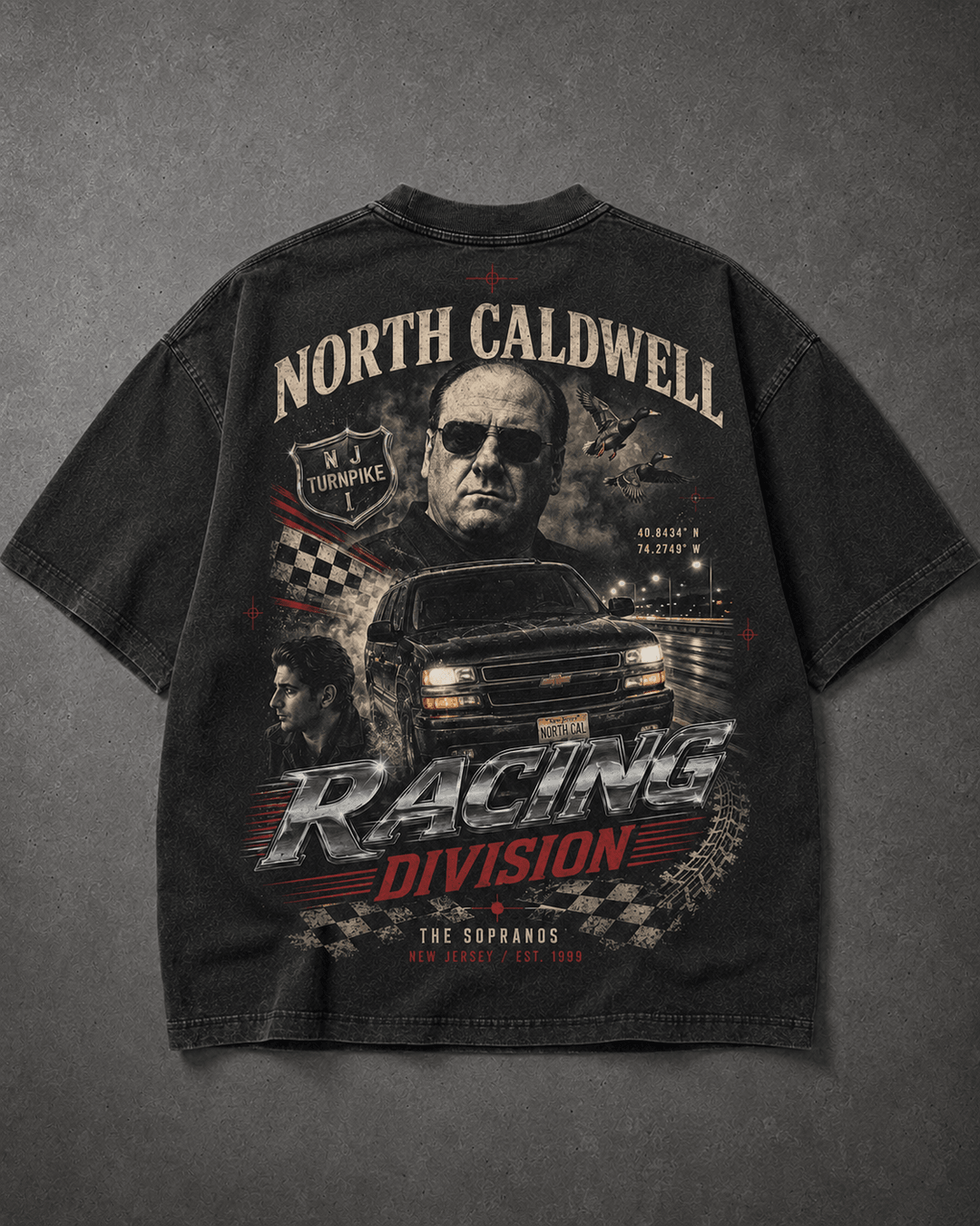 THE SOPRANOS — black shirt mockup