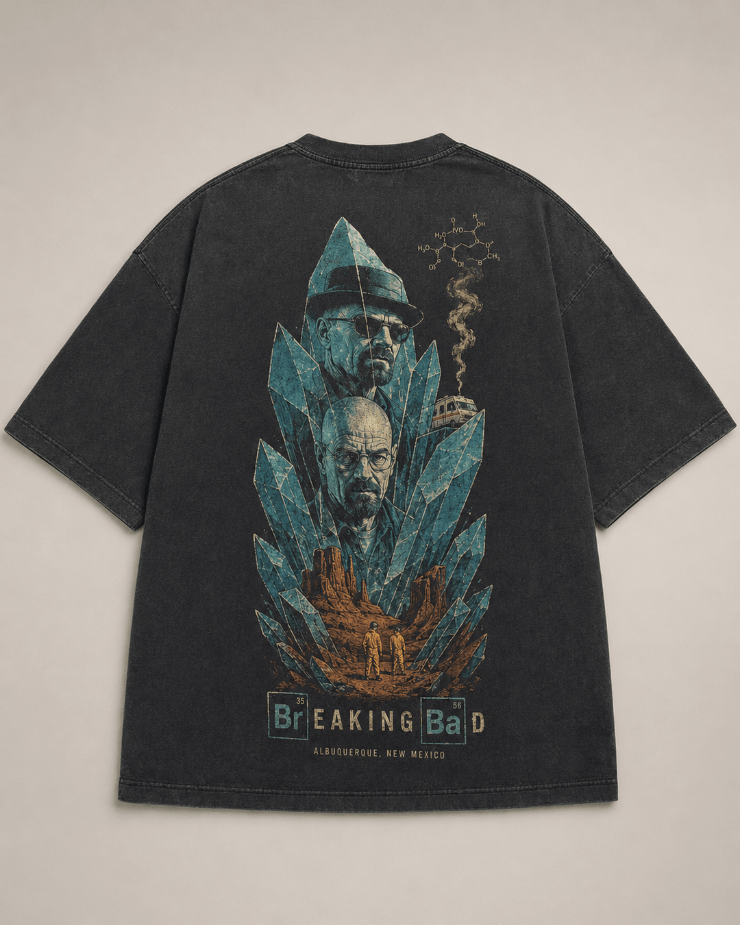 BREAKING BAD — black shirt mockup