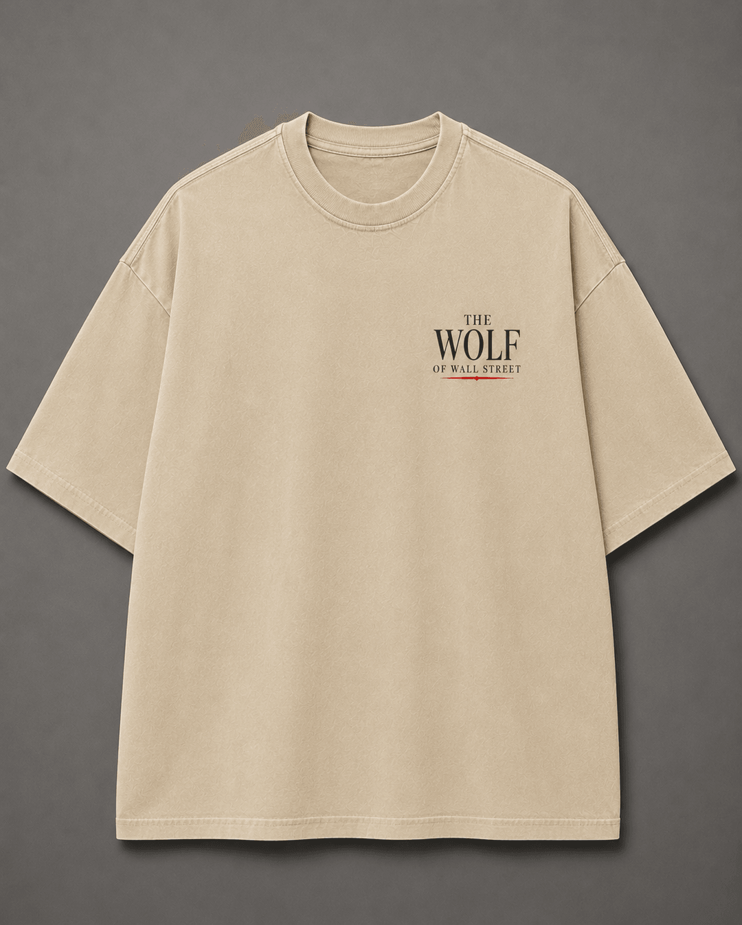 WOLF OF WALL STREET — white shirt mockup