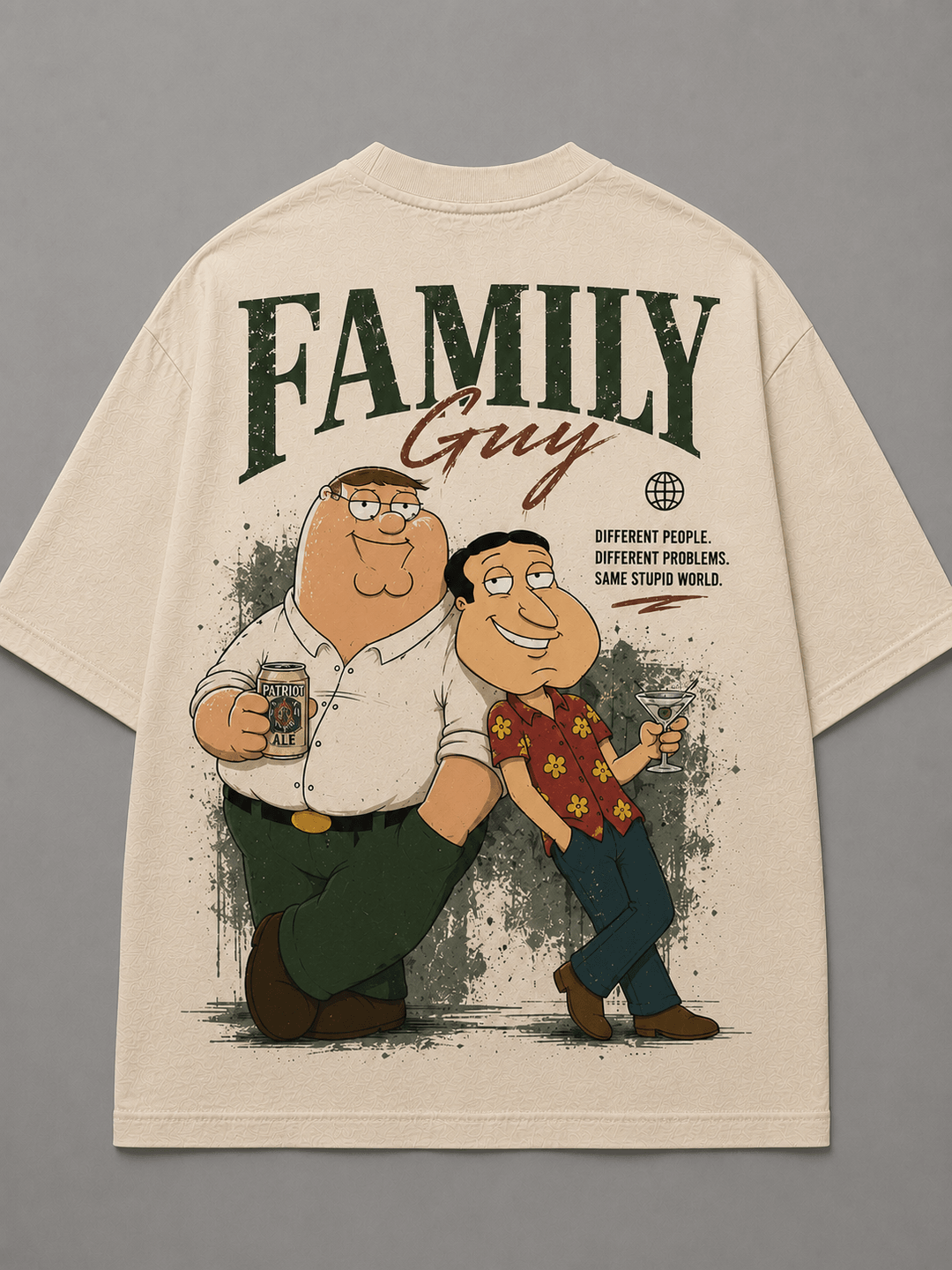 FAMILY GUY — white shirt mockup